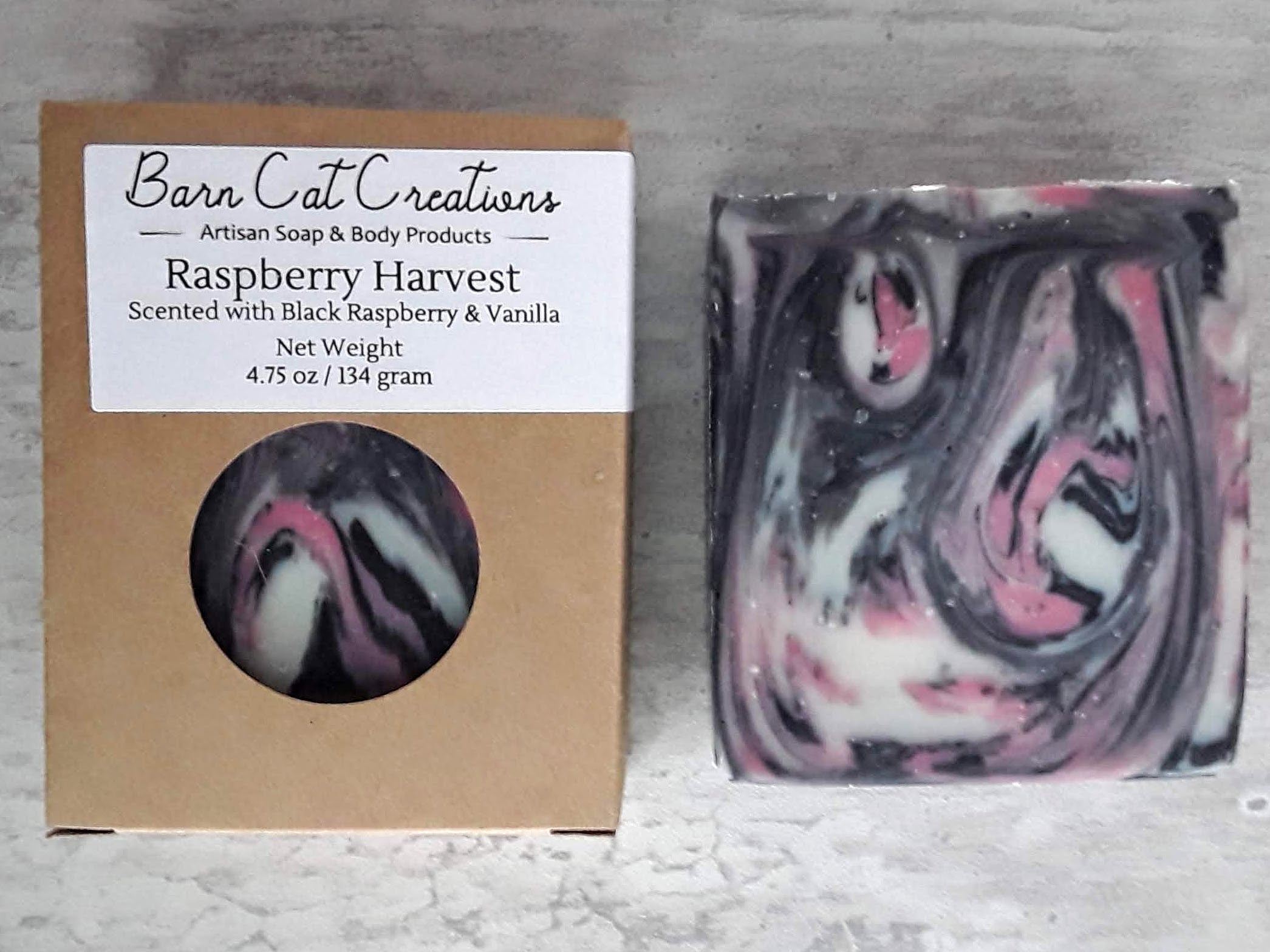 Raspberry Harvest Handmade Soap Black Raspberry Vanilla - Rosetta Creative Boutique